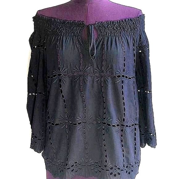 INC Off Shoulder Cutout Top - Picture 1 of 8